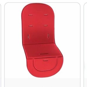 Lot Phil&Ted’s Dash stroller red seat cushion & umbrella Top